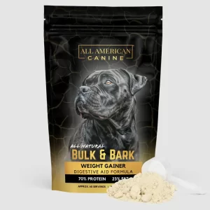 Bulk & Bark Weight Gainer + Digestive Aid Food Topper