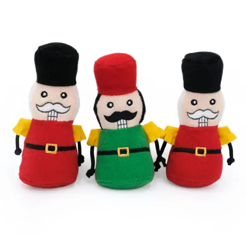 Holiday Miniz 3-Pack Nutcrackers