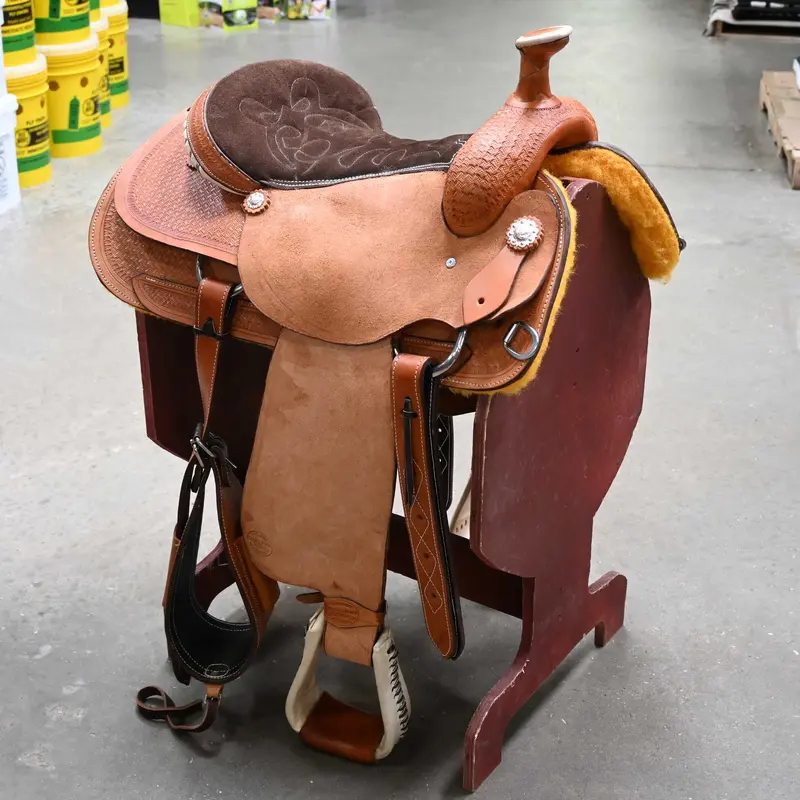 16" BRAZOS RIVER TEAM ROPING SADDLE