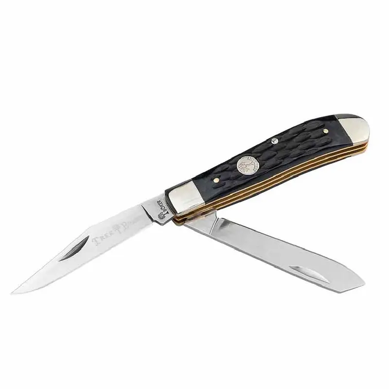 Boker Traditional Series 2.0 Mini Trapper Jigged Black