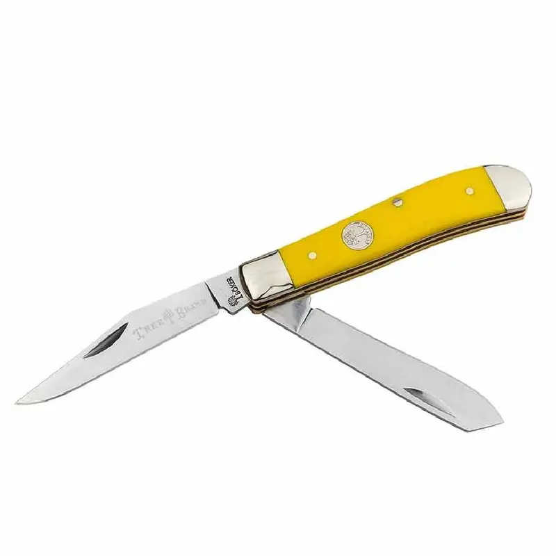 Boker Traditional Series 2.0 Mini Trapper Yellow Delrin
