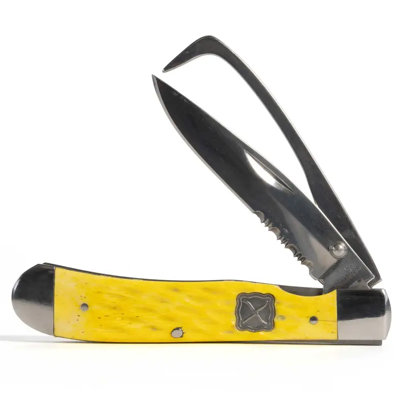 Twisted X Yellow Hoofpick Knife