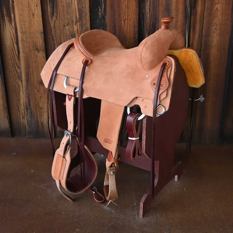 16" JEFF SMITH SAM HOUSTON COWBOY SADDLE