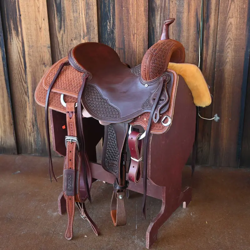 17" JEFF SMITH BUSTER WELCH CUTTING SADDLE