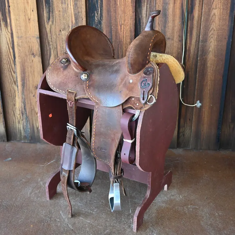 13.5" USED JEFF SMITH C3 BARREL SADDLE