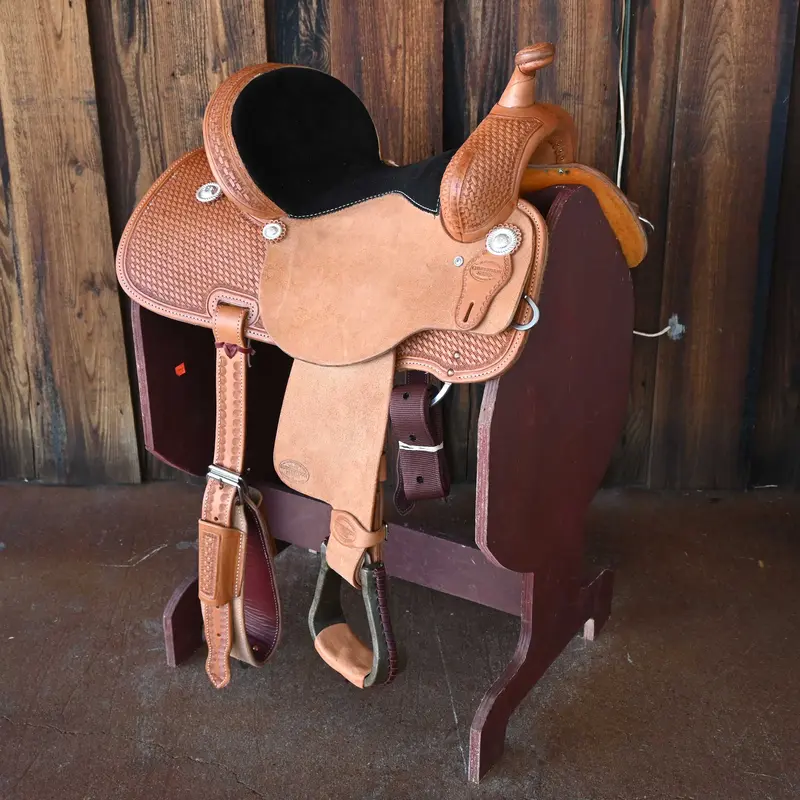 14" TESKEY'S COMPETITION SERIES BARREL SADDLE