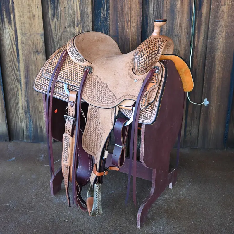 14" TESKEY'S RANCH CUTTER SADDLE