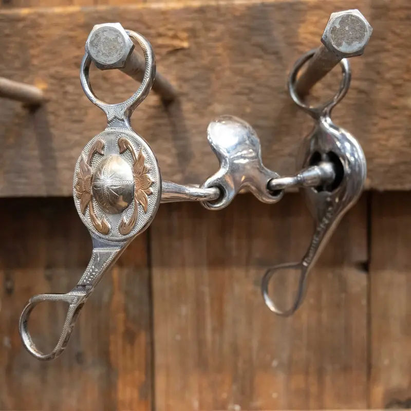 Tommy Spraberry Silver Mounted Floating Spoon Bit