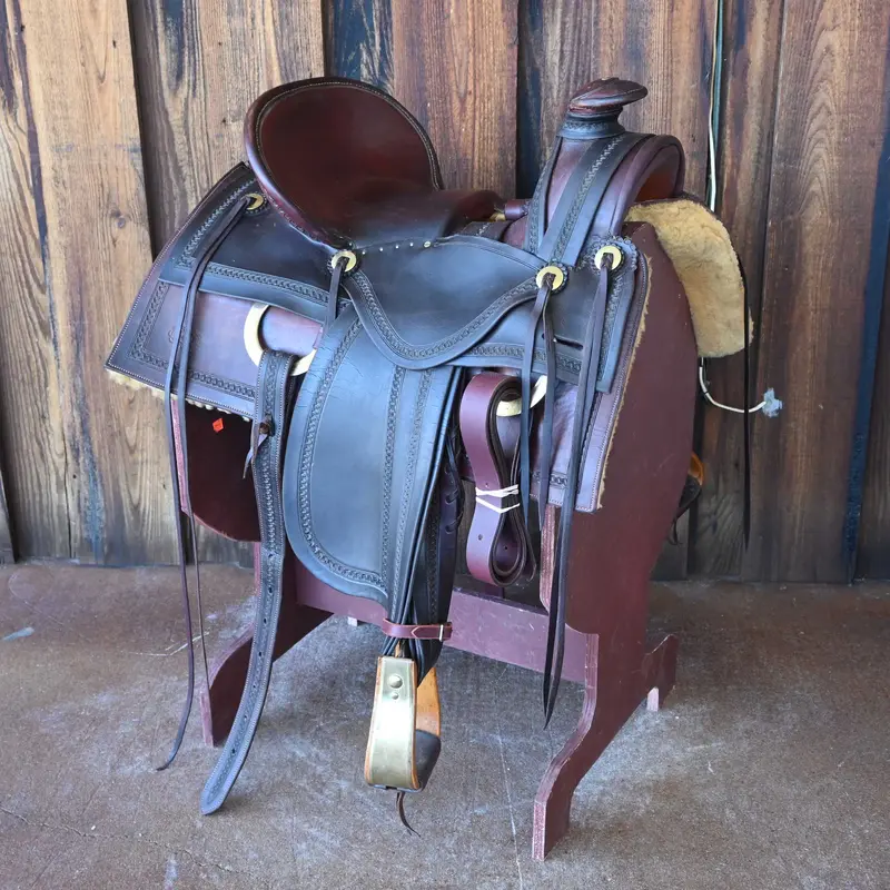 15.5" USED J.P HERVEY RANCH SADDLE