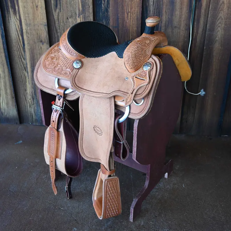 13.5" TESKEY'S CALF ROPING SADDLE