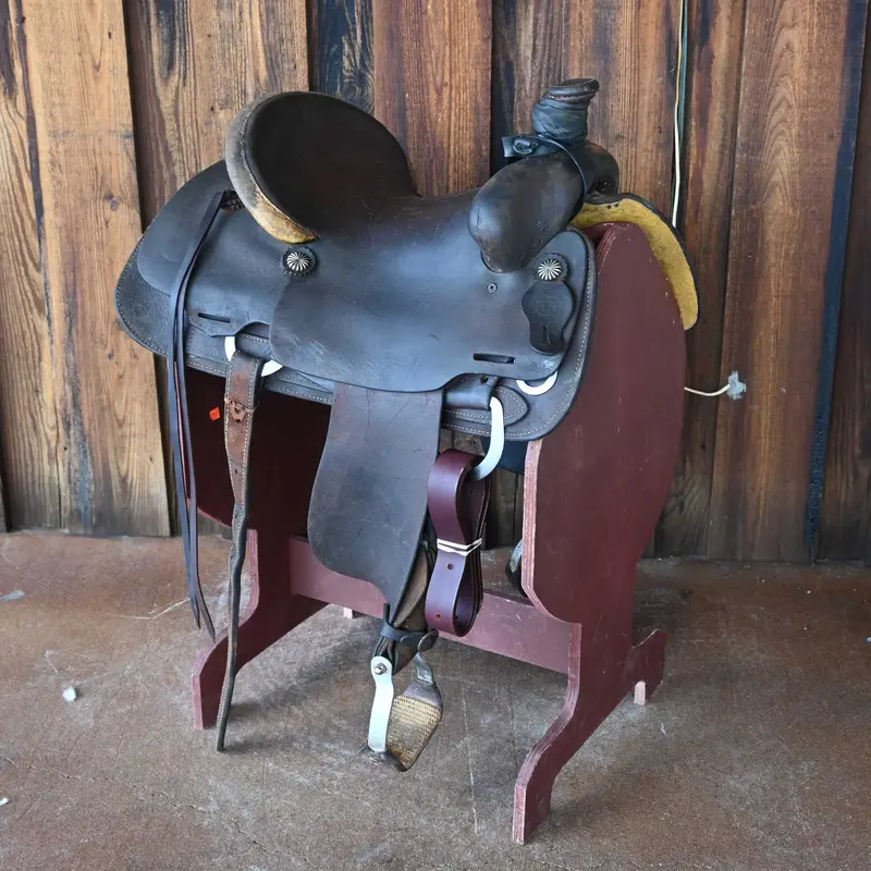 15.5" USED SULPHUR RIVER RANCH SADDLE