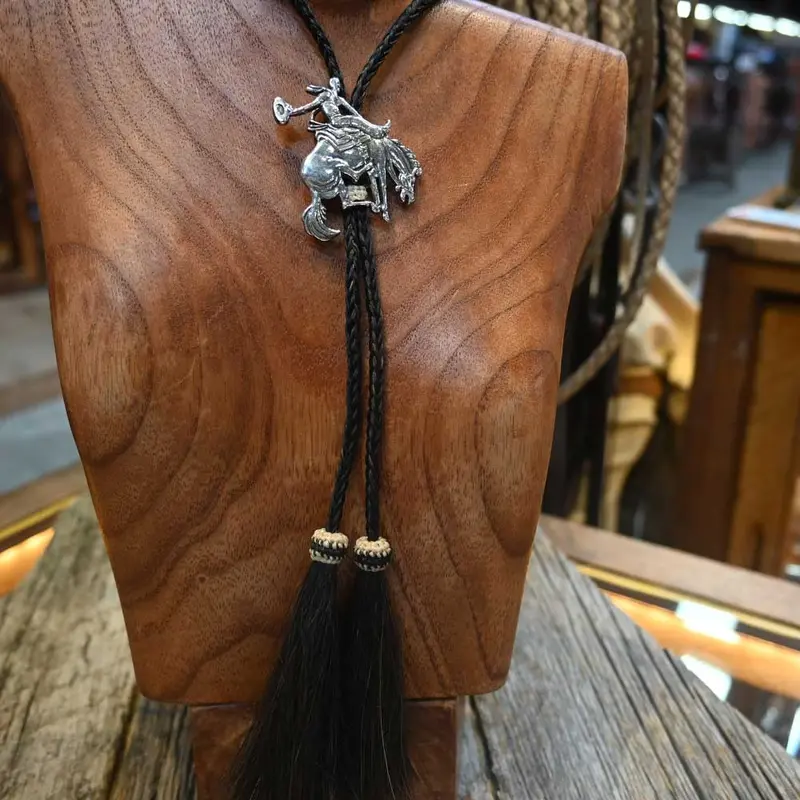 Comstock Heritage Bronc Rider Bolo Tie