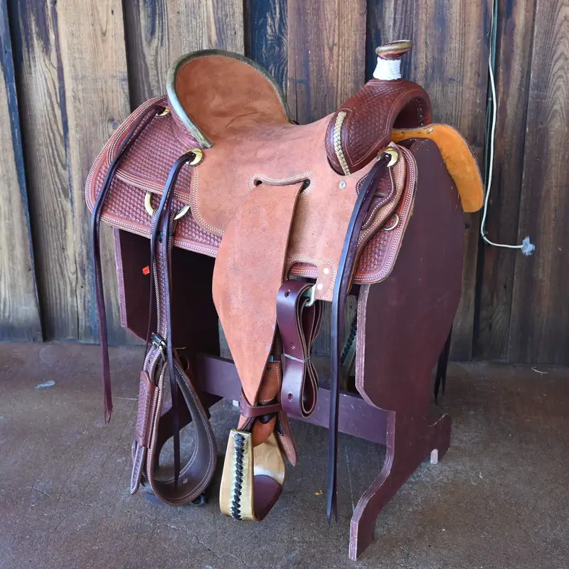 15.5" TESKEY'S RANCH ASSOCIATION SADDLE