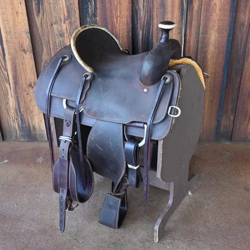 14" USED MARTIN ROPING SADDLE