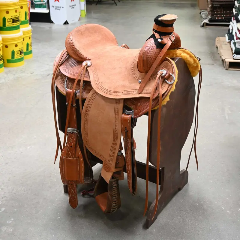 16.5" BRAZOS RIVER POST HORN SADDLE