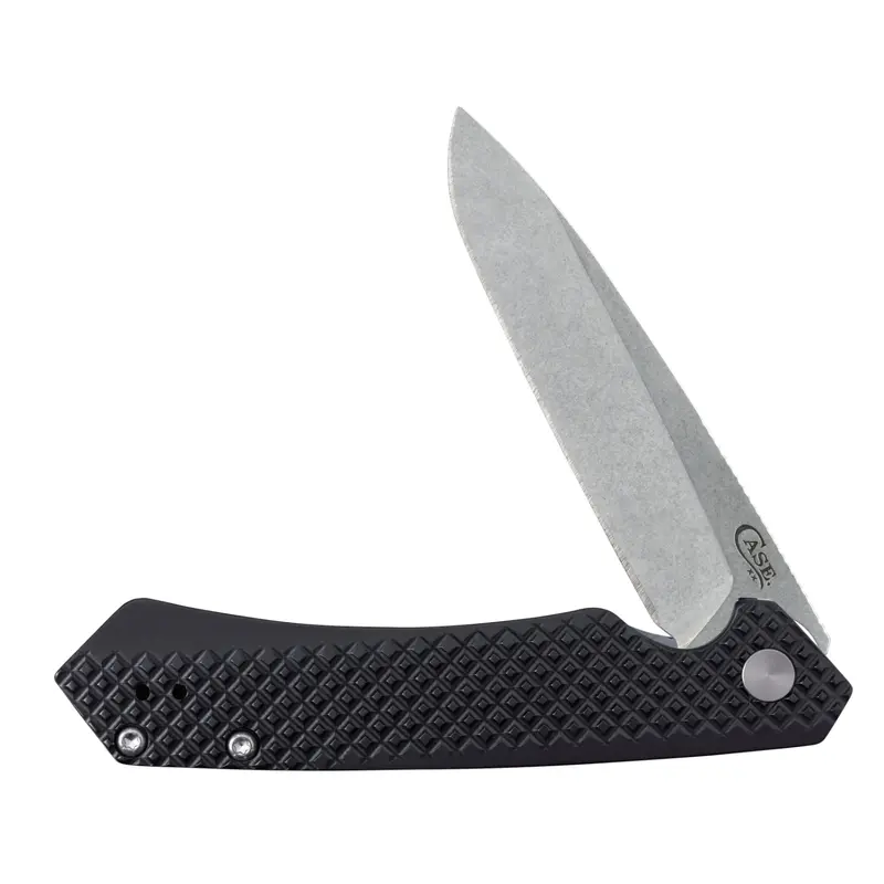 Embellished Black Anodized Aluminum Kinzua with Spear blade