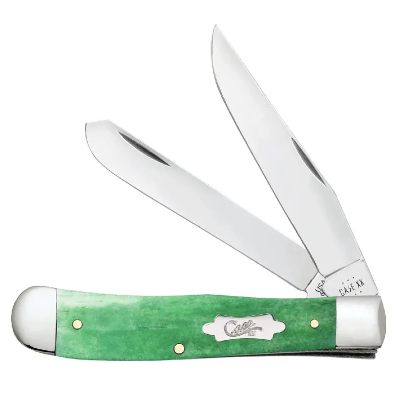 Trapper Smooth Emerald Green Bone