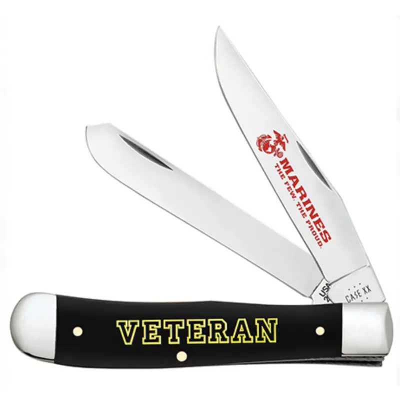 USMC Black Synthetic Smooth Trapper