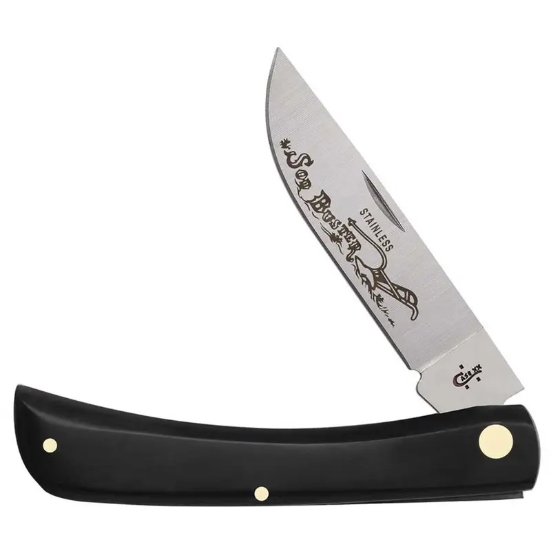 Case Jet-Black Synthetic Sod Buster