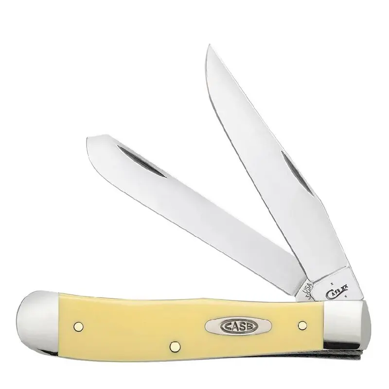 WR CASE Yellow Synthetic Trapper SS
