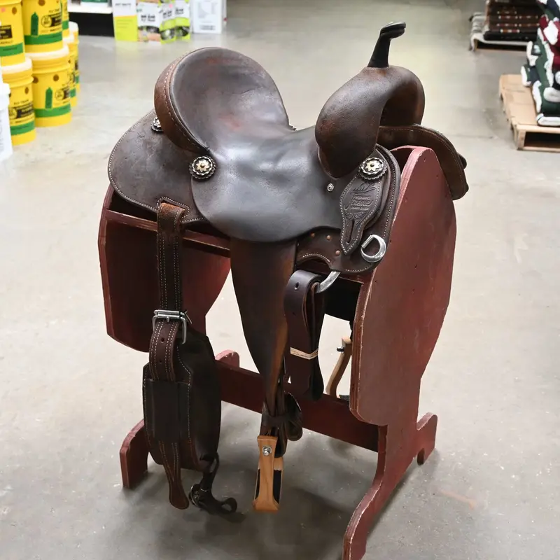 13.5" USED JEFF SMITH XTREME BARREL SADDLE