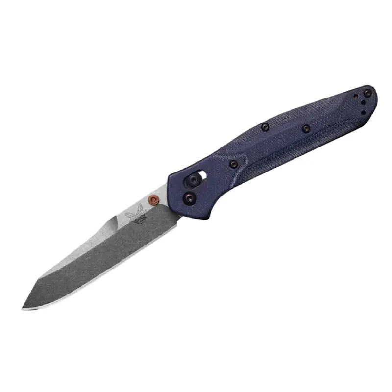 Benchmade Osborne Axis Lock Denim Micarta Knife