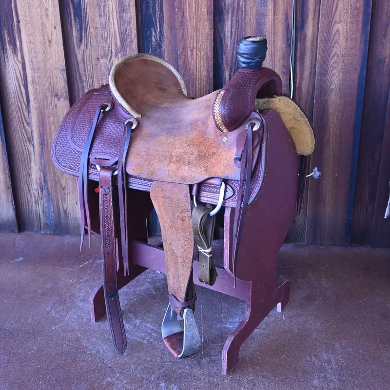 15.5" USED COWBOY COLLECTION RANCH SADDLE