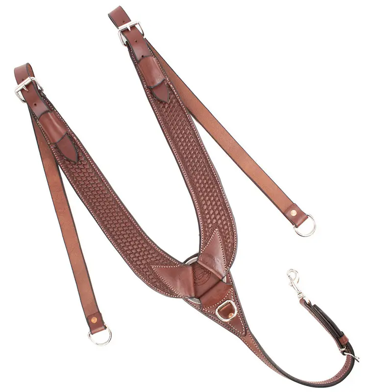 Teskey's 3" Basketweave Pulling Collar