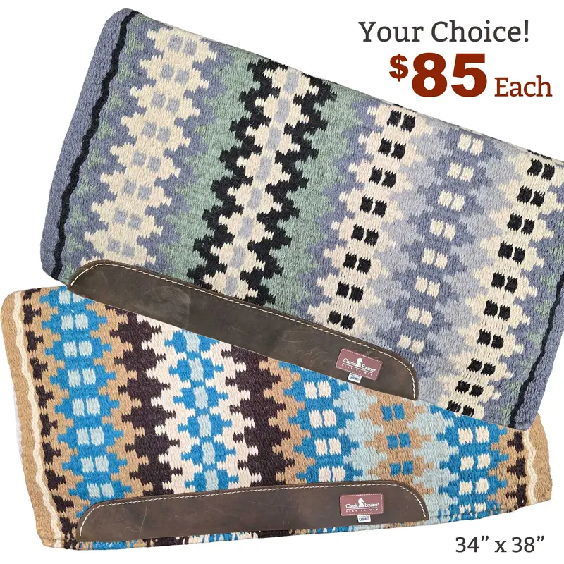 NEW Classic Equine Wool Top Pad 34x38