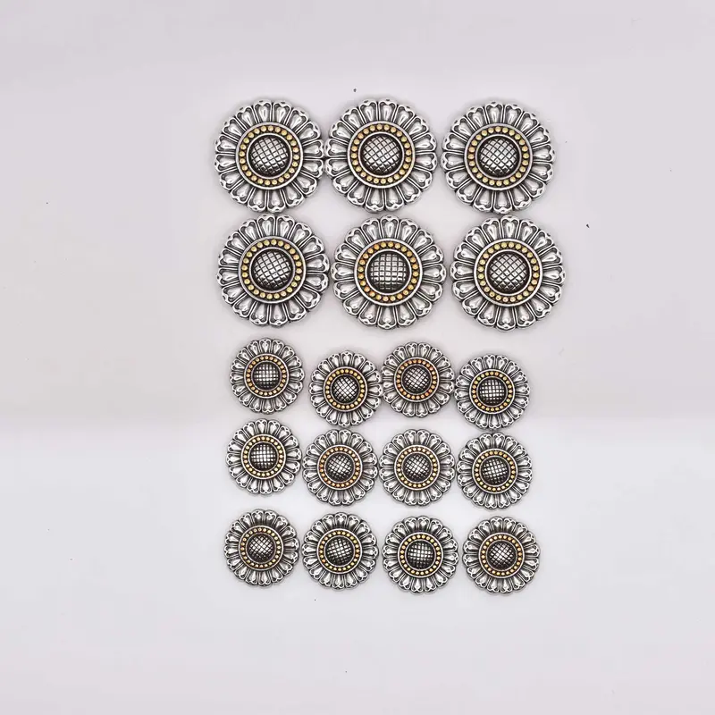 NEW Sunflower Concho Set Of 18