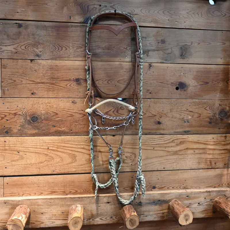 Twisted Dogbone Combo Bit Bridle Rig