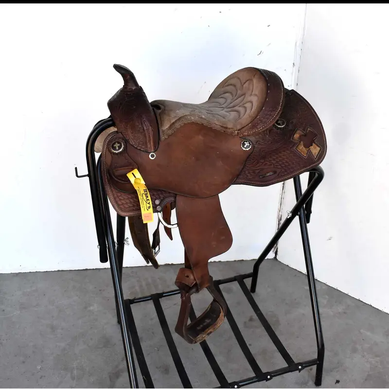 Used 11.5" Non Rider Decor Only Pony Saddle