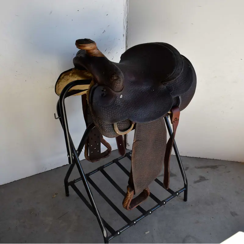 Used 13.5" Non-Rider Decor Only Saddle