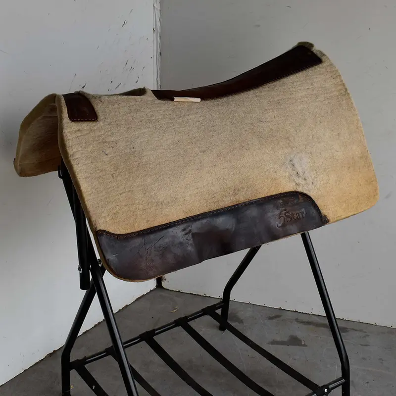 Used 5 Star Barrel Racer Saddle Pad