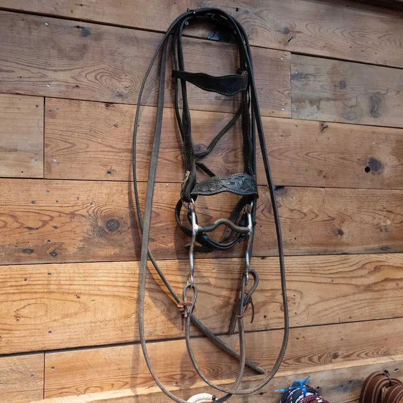 Vintage Tooled Bridle Rig