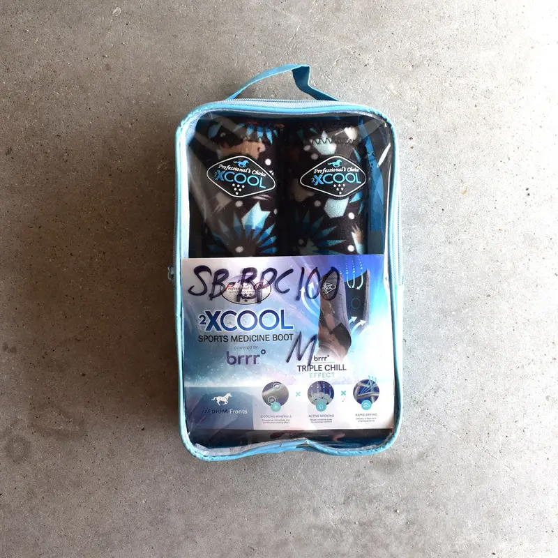 NEW Professional Choice 2xCool Sports Medicine Boots 2 Pack Bison Print