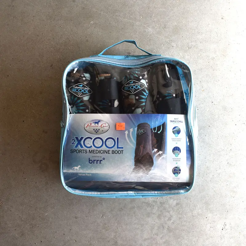 NEW Professional Choice 2xCool Sports Medicine Boots 4 Pack Bison Print