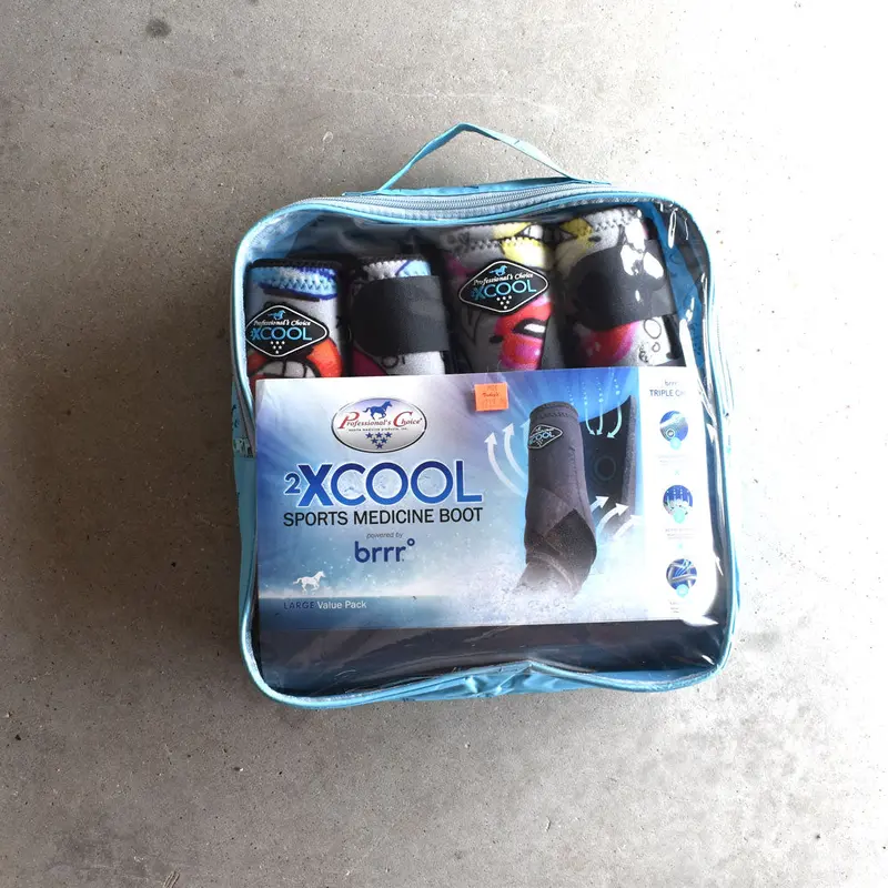 NEW Professional Choice 2xCool Sports Medicine Boots 4 Pack Lips Print