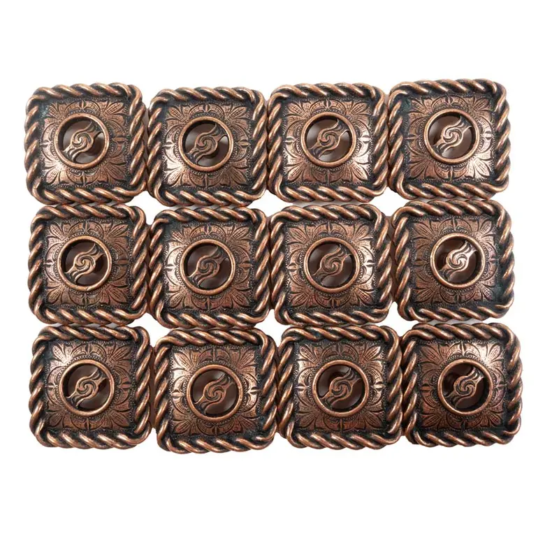 New Set Of 12 1 1/2" Conchos