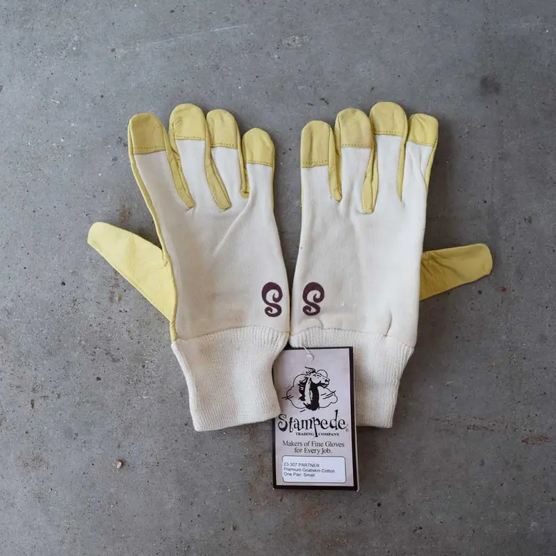 NEW Stampede Premium Goatskin Cotton Gloves