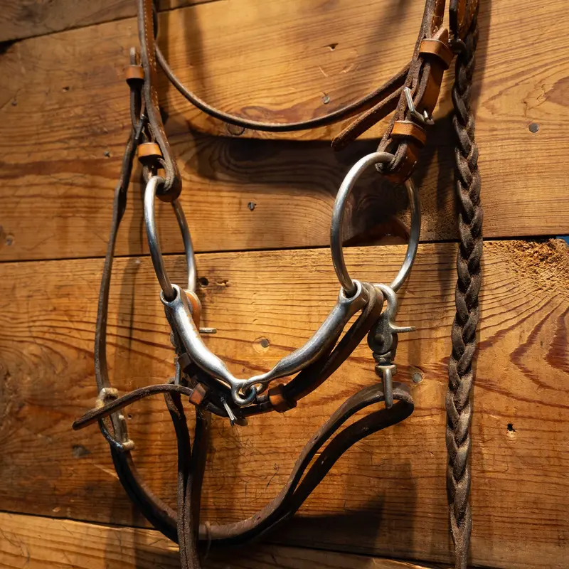 O-Ring Smooth Snaffle Bridle