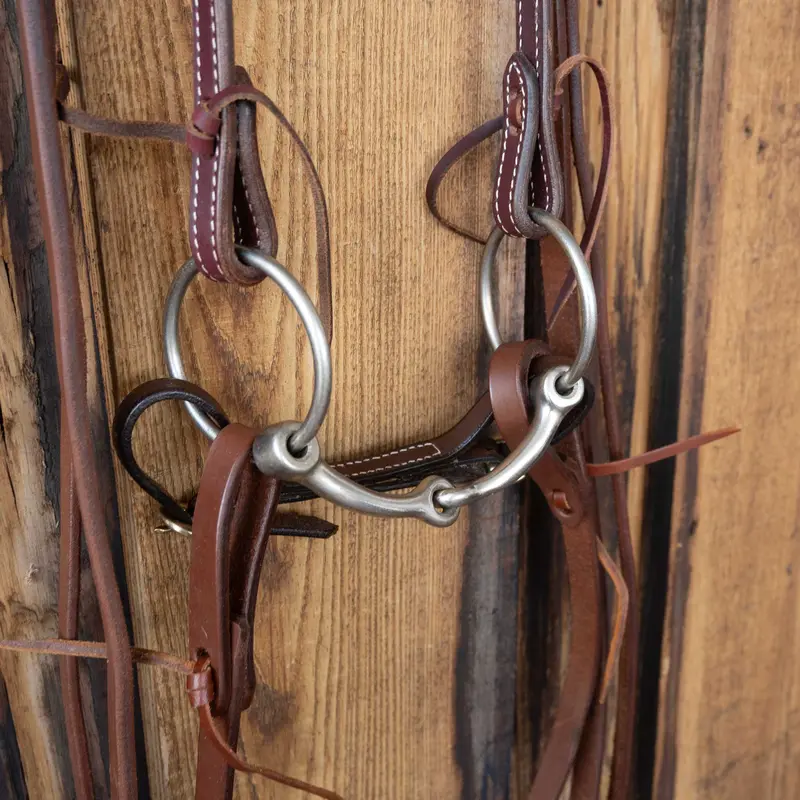 O-Ring Smooth Snaffle Bridle Rig