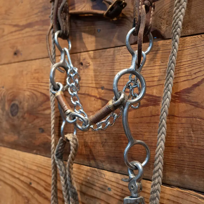 Professional Choice Circle Gag Copper Wrapped Lifesaver Bridle Rig
