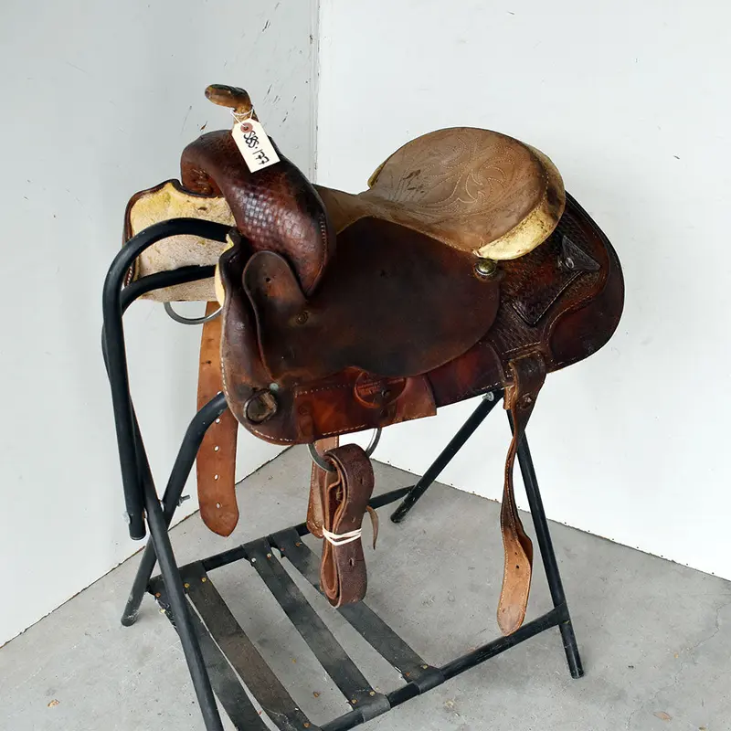 Used 15" Non-Rider Decor Only Saddle