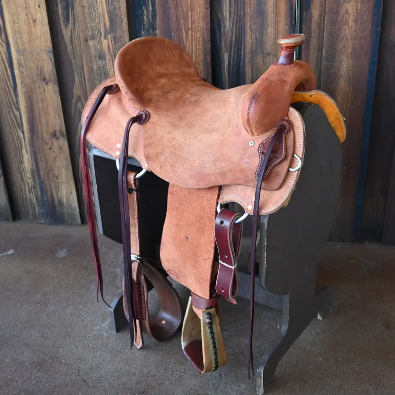 16.5" TESKEY'S STRIP DOWN RANCH SADDLE