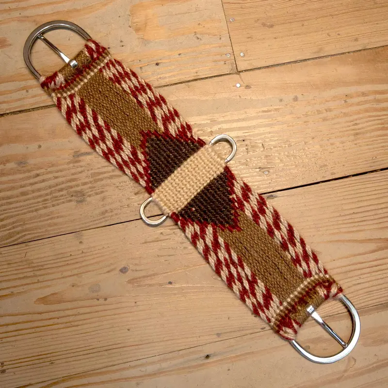 Ross Bullinger 26" Burgandy/Chocolate Mohair Cinch