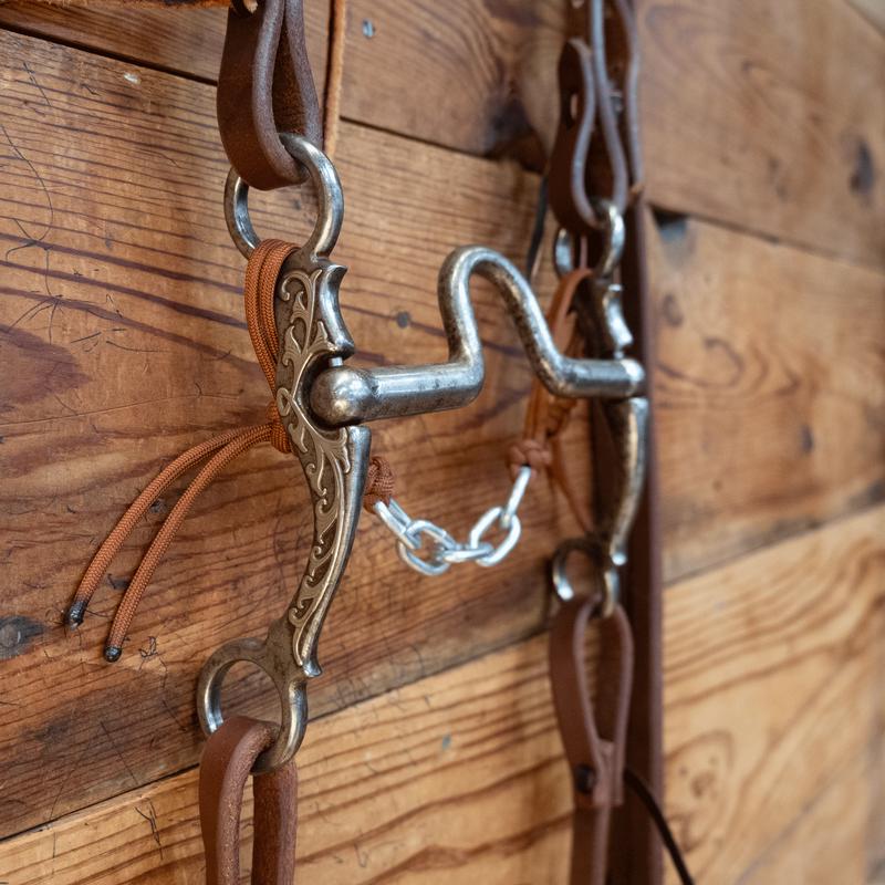 Silver Mounted Kerry Kelley Port Bridle Rig