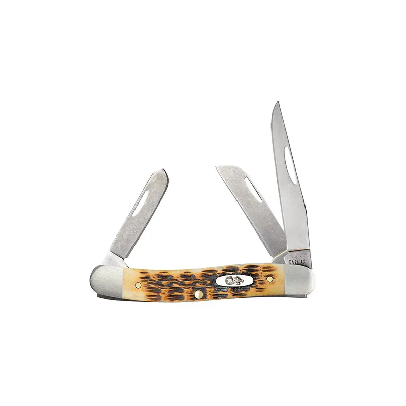 Burnt Amber Bone Jig Medium Stockman