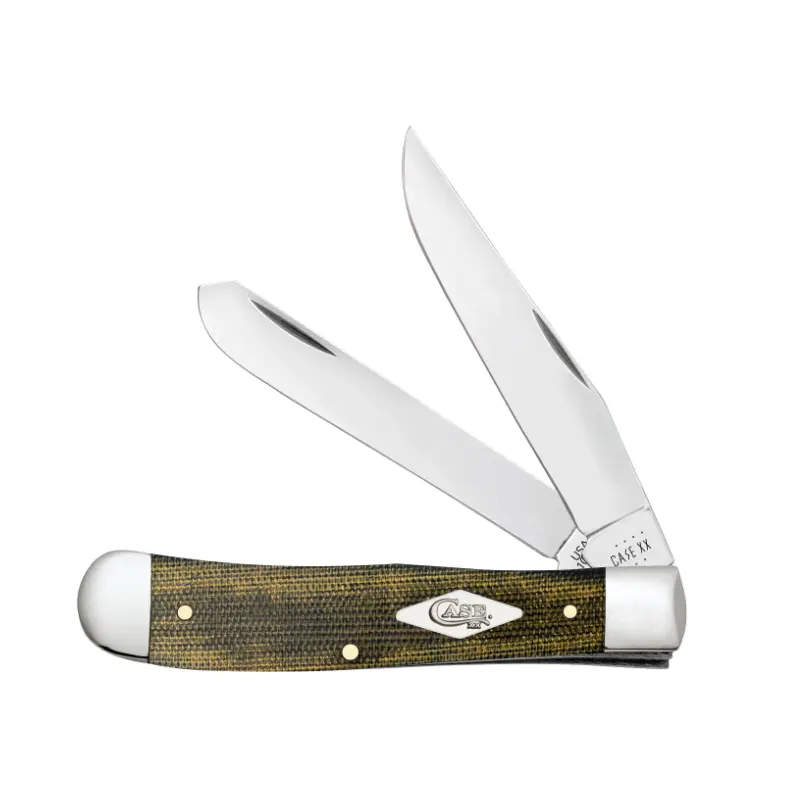 Green & Black Micarta Trapper