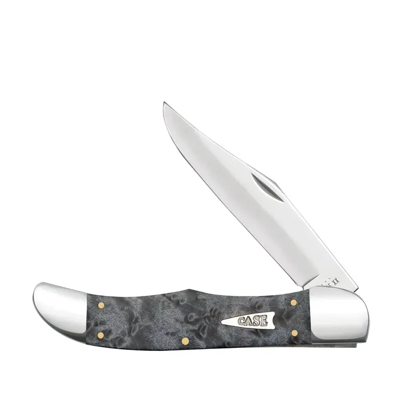 Smooth Gray Birdseye Maple Folding Hunter